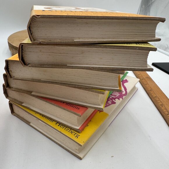 Mid Century c. 1962 Religions of the World 6 Volume Book Set in Holder - Buddhis - Picture 11 of 12